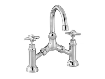 ITALICA 3215 - 2 hole bridge mixer by RUBINETTERIE STELLA - view 2